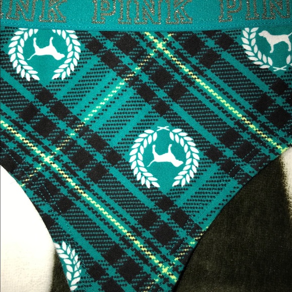 💗NWT VS PINK BANDED THONG💗 - Picture 2 of 5